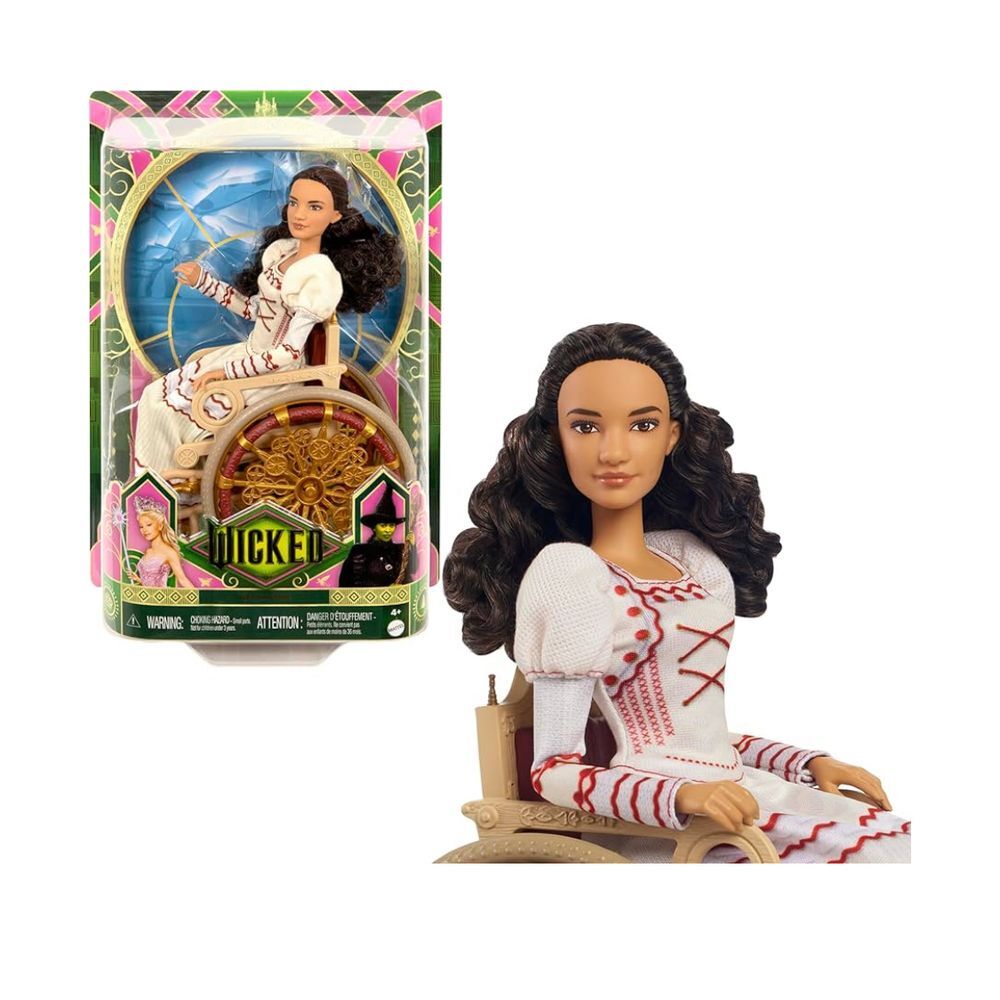 Mattel Wicked NESSAROSE Fashion Doll‎ Wicked Mattel Dolls with Ornate Wheelchair